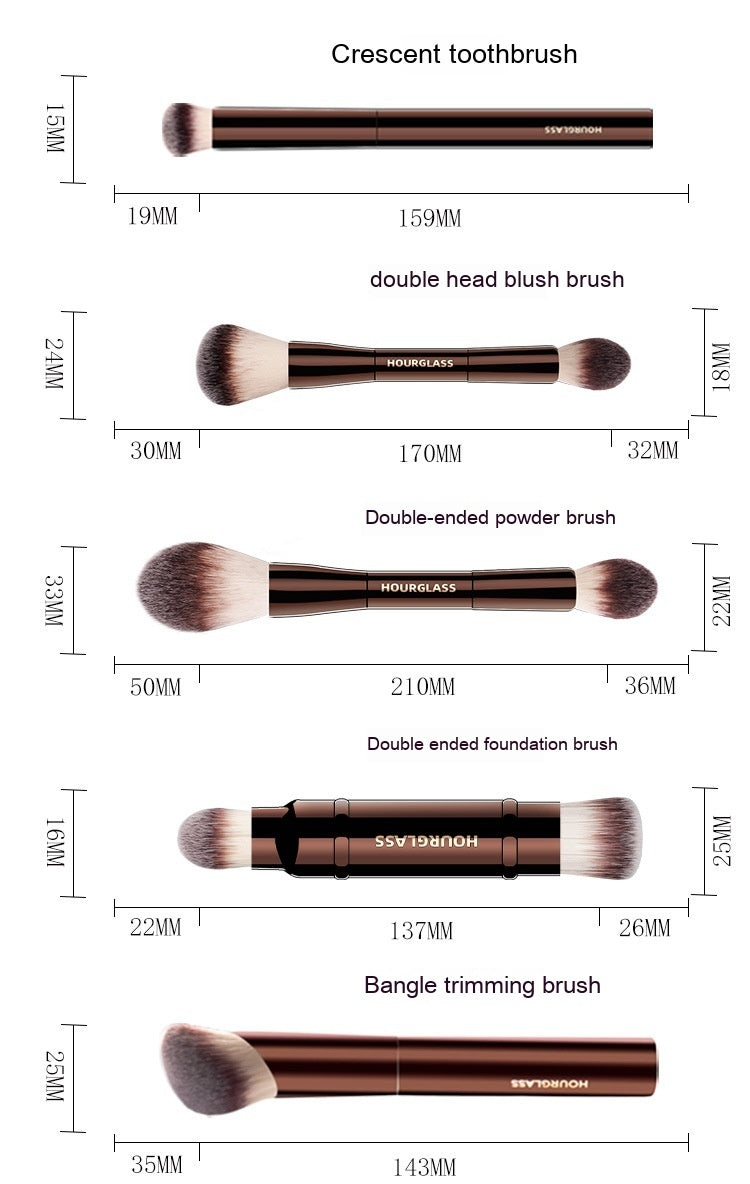 Hourglass
Makeup Brushes.