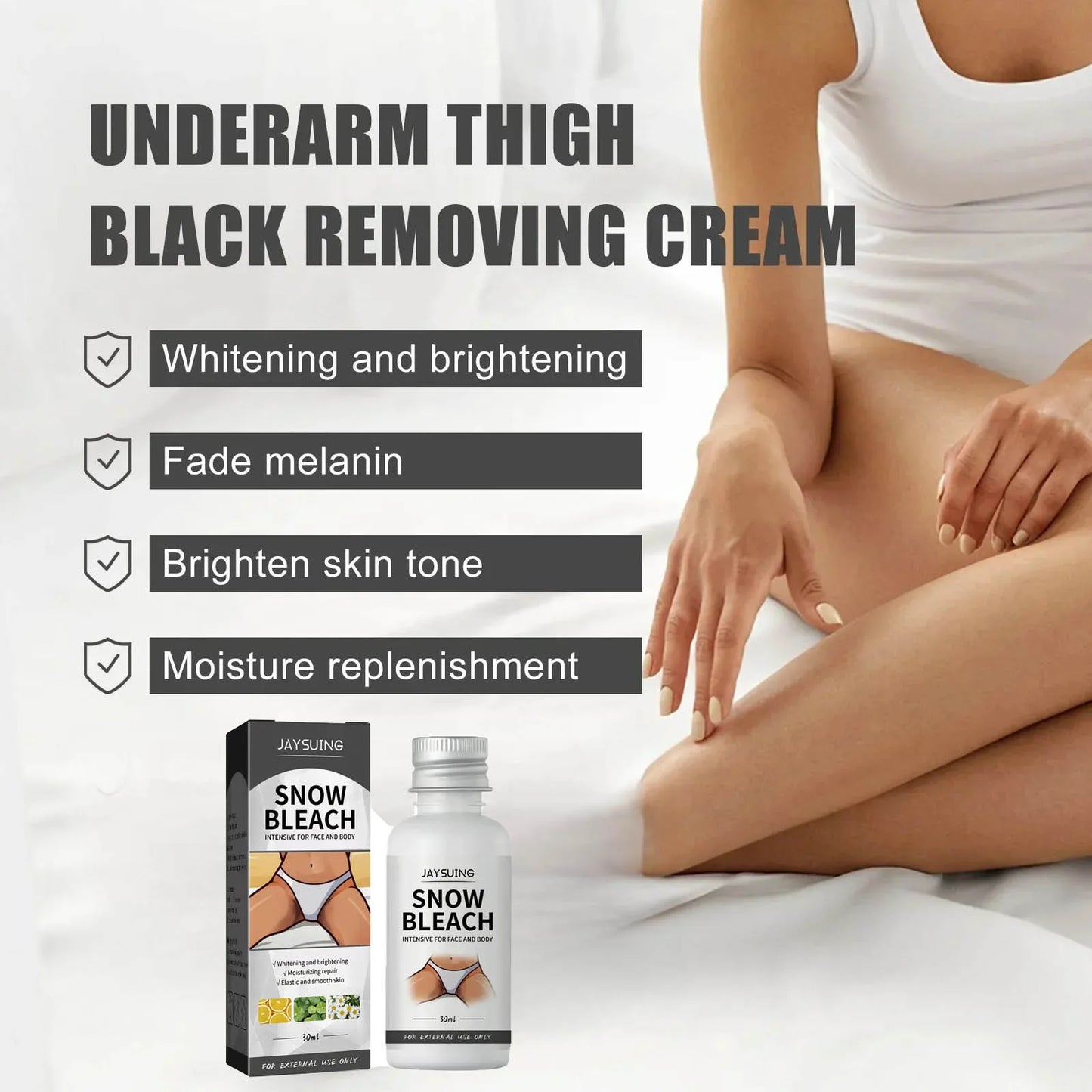 Jaysuing
Body Whitening Bleach Cream