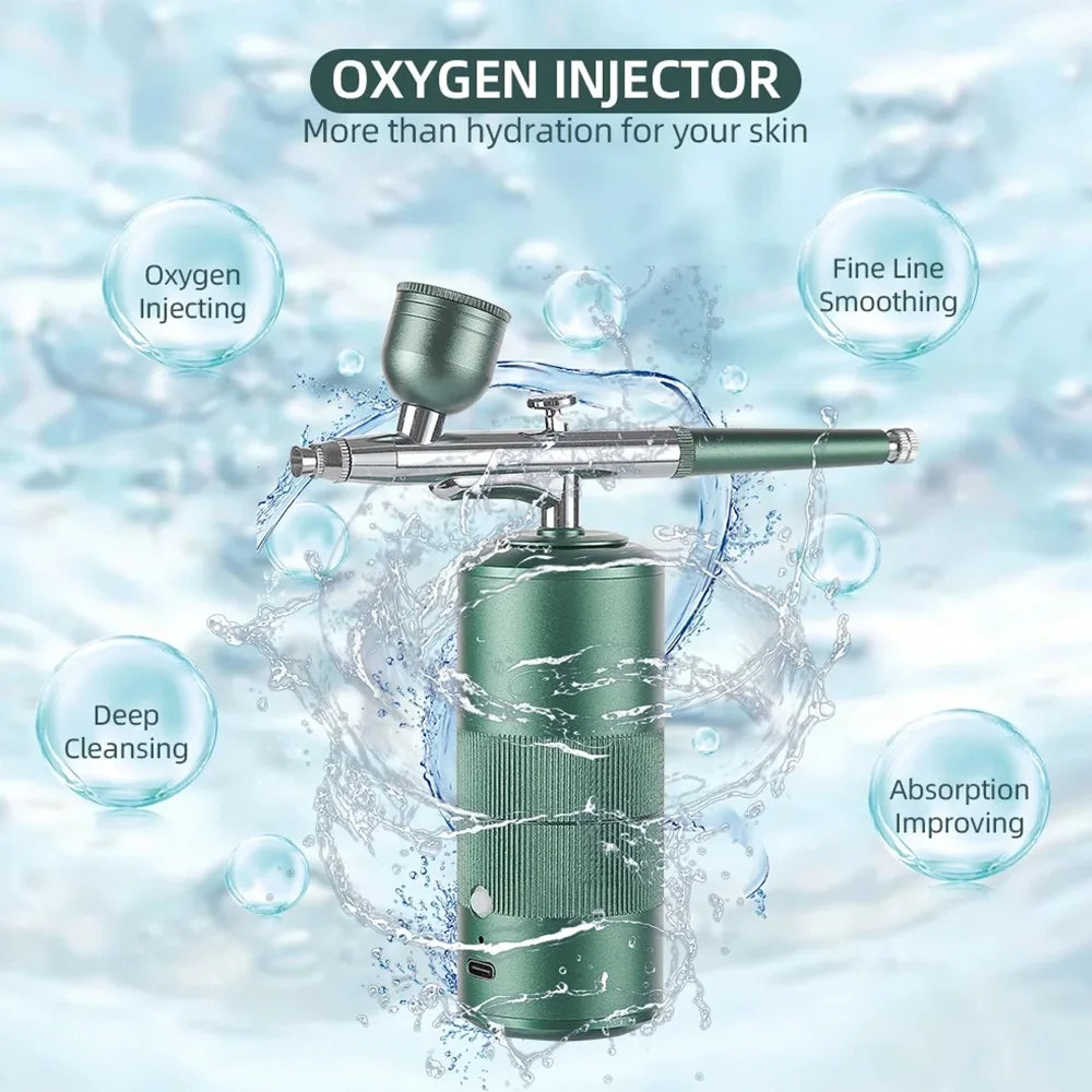 Oxygen Injection 
Facial High Pressure Nano Hydration Handheld Oxygen Injection