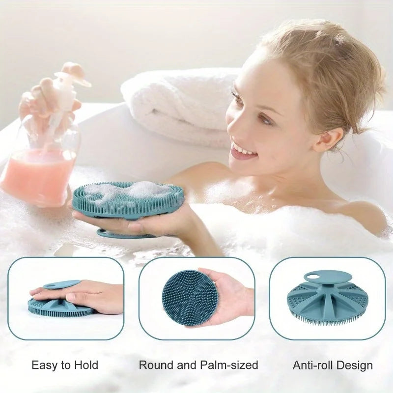 Soft Silicone Body Scrubber.