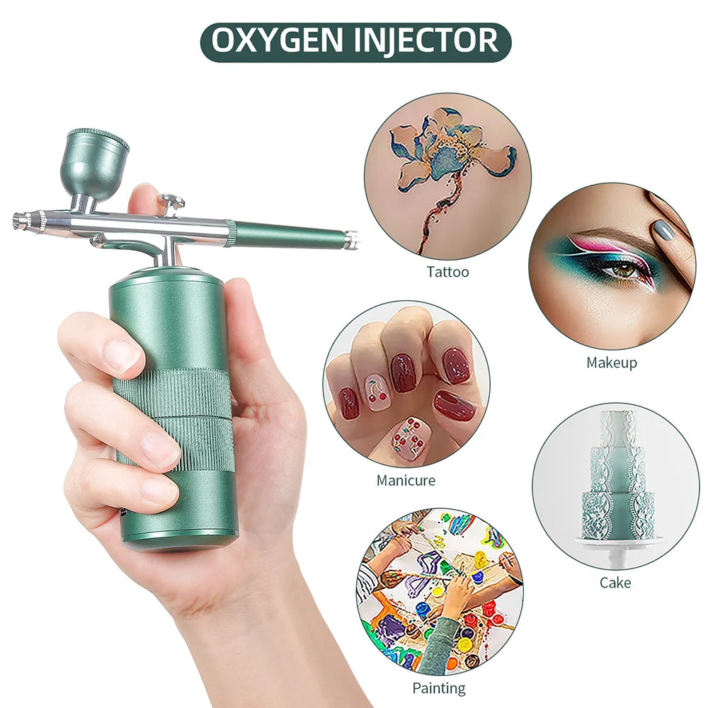 Oxygen Injection 
Facial High Pressure Nano Hydration Handheld Oxygen Injection