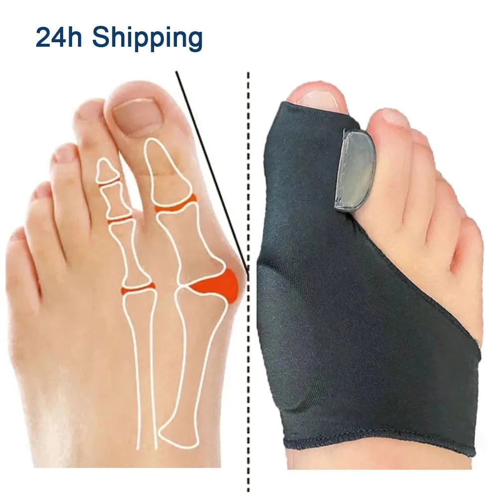 2Pcs Toe Separator Feet Bone Thumb Adjuster .