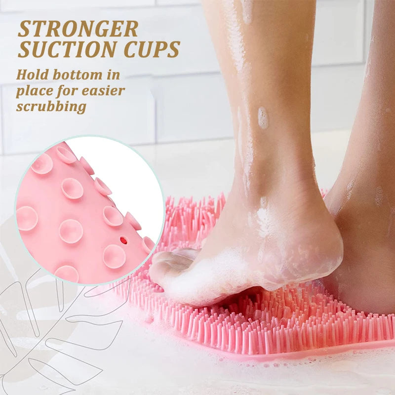 Exfoliating Shower Massage Scraper.