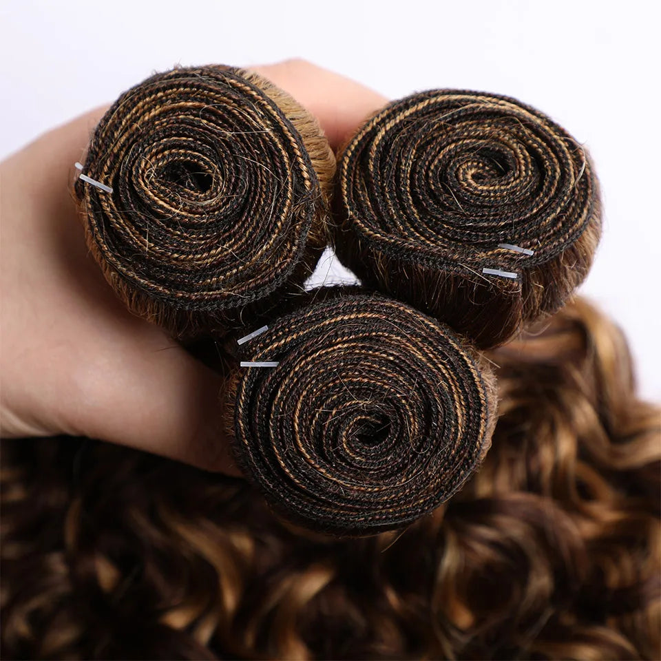 Curly Hair Weaving Bundles.