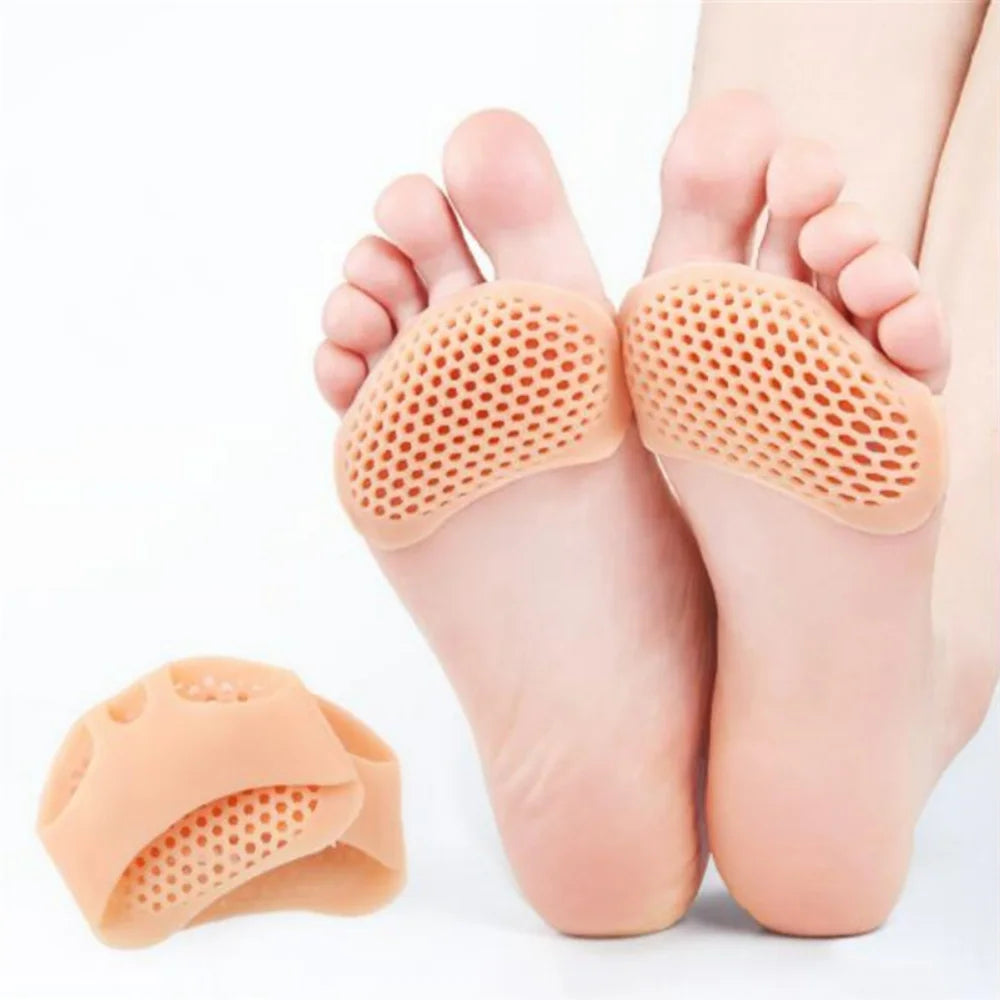 Silicone Metatarsal Pads Toe Separator Pain Relief, Foot Care Tool.