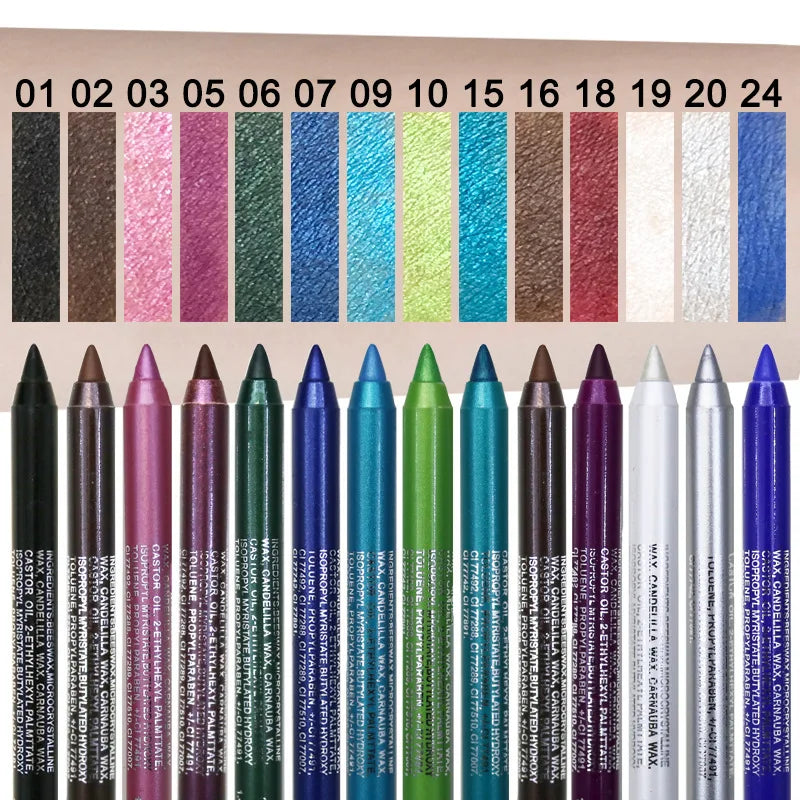 Eyeliner Pencil
Long-lasting Not Blooming Waterproof Eyeliner Pencil