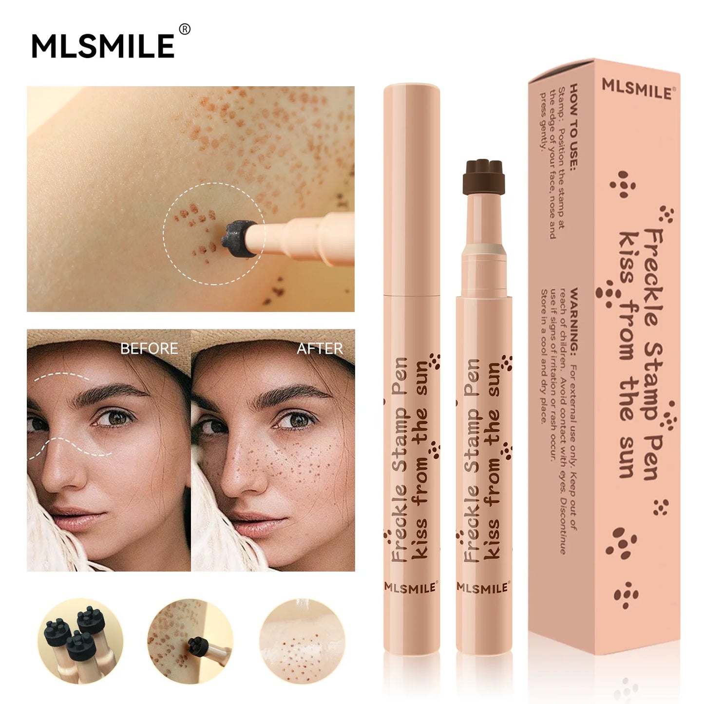 Natural Freckle Pen 
Lasting Waterproof Waterproof Face Dot Spot Pen