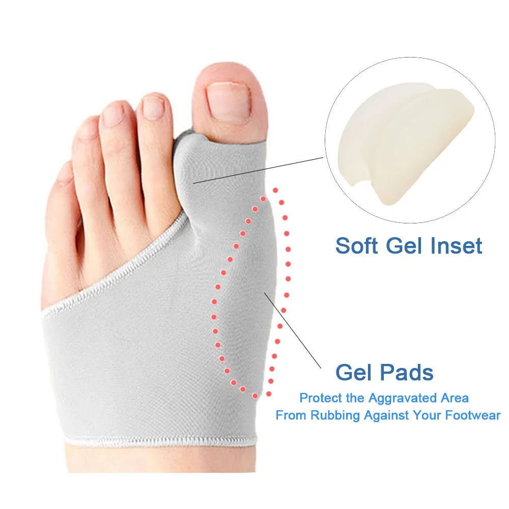 2Pcs Toe Separator Feet Bone Thumb Adjuster .