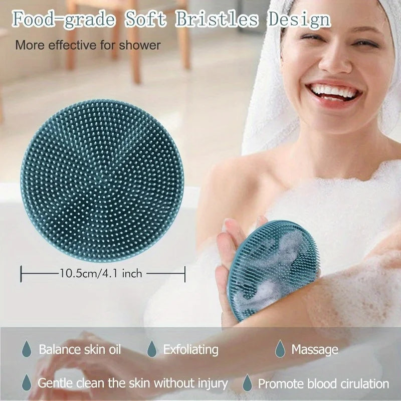 Soft Silicone Body Scrubber.